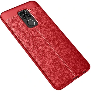 Xiaomi Redmi Note 9 Uyumlu Kılıf Deri Silikon Yüzey Darbe Korumalı Soft Yapı Case Cover Çiziklerden Kirden ve Darbeden Korumalı Kılıf