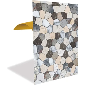 Kendinden Yapışkanlı Çatlak Mermer Desenli Pvc Panel 41 x 62 cm (12 Adet) 3 M²