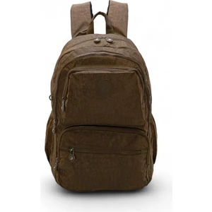 Klinkır Kumaş Lise Ortaokul Üniversite Sırt Çantası Çok Cepli Goril Anahtarlık Hediyeli!