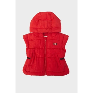 Gb Baby Layette Bg Store Kız Bebek Kırmızı Yelek 23PFWBG2701