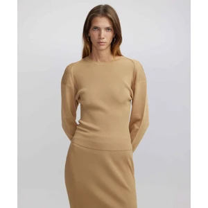 Belden Bağlamalı Fitilli Triko