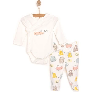 HelloBaby Kirpi Baksılı Yenidoğan Zıbın Body-Patikli Alt Unisex