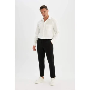 Pantolon Tailored Fit Basic Düz Paça Her Yöne Esneyen Cepli C7508AX24AU