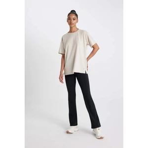 DeFactoFit Flare Fit Beli Saran İspanyol Paça Standart Boy Eşofman Altı C9192AX24AU