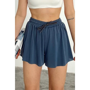 la & vetta Füme Bol Kesim Taytlı Spor Şort