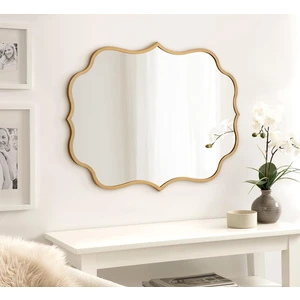 Mks Design 60x80 Duvar Dekor Aynası / Duvar Aynası / Konsol Aynası / Düzensiz Ayna / Estetik Ayna /Asimetrik Ayna