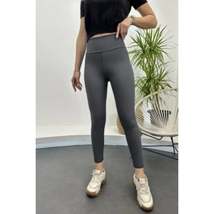 CMZ Collection Kadın Spor ve Günlük Parlak Yüksek Bel Tayt