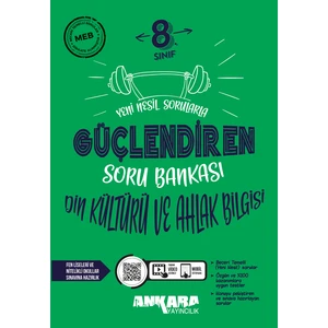 Ankara Yayıncılık 8. Sınıf Din Kültürü ve Ahlak Bilgisi  Güçlendiren Soru Bankası 2024-2025 Güncel Baskı