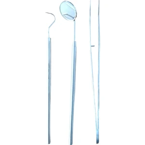 Ulusal Dental Ayna Sond Presel 3’lü Muayene Set
