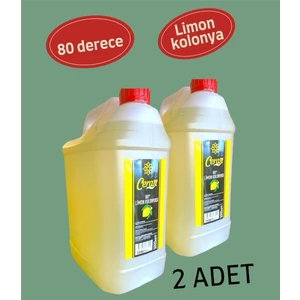 Ceran Kolonya Limon Kolonyası 2 Adet 5 lt
