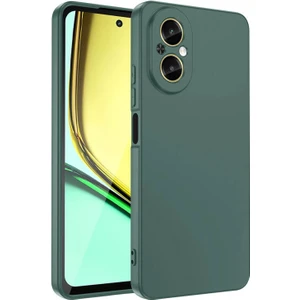 Techno Guru Realme 12 Lite Kılıf Kadife Dolgulu Şık Candy Lansman Silikon Kapak