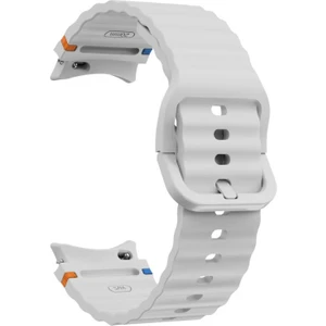 Samsung Galaxy Watch 7/fe/6/5/4 Uyumlu Kordon Kavisli Tam Uyumlu Spor Silikon Kordon Dalgalı Tasarım