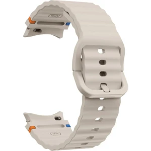 Samsung Galaxy Watch 7/fe/6/5/4 Uyumlu Kordon Kavisli Tam Uyumlu Spor Silikon Kordon Dalgalı Tasarım