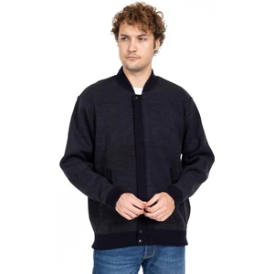 Mutlu City Erkek Orta Yaş ve Üzeri Triko Örgü Içi Astarlı Akrilik Fermuarlı Kışlık Baba Hırka 2062