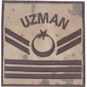 Jandarma Komando Uzman Çavuş Kamuflaj Rütbe
