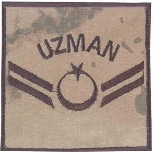 Jandarma Komando Uzman Çavuş Kamuflaj Rütbe