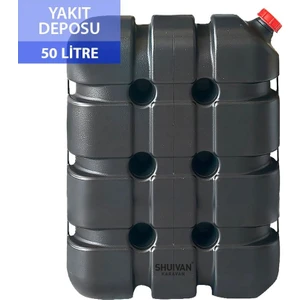 Shuıvan Webasto Tipi Isıtıcı Yakıt Deposu 50 Litre - Siyah