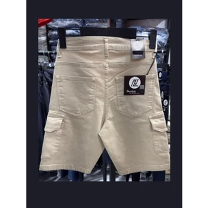 By Srt Giyim Dizüstü Kargo Cepli Şort