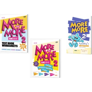 Kurmay Yayınları 2025 2. Sınıf More and More Test Book - More and More Haftalık Föy - More and More Speakys Akıllı Defter