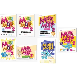 Kurmay Yayınları 2025 2. Sınıf More and More Practice Book - More and More Test Book - More and More Föy - More and More Speakys Akıllı Defter