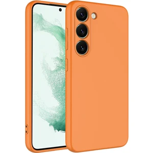 Galaxy S23 Kılıf Mara Lansman Kapak-Turuncu