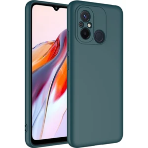 Xiaomi Redmi 12C Kılıf Mara Lansman Kapak-Koyu Yeşil