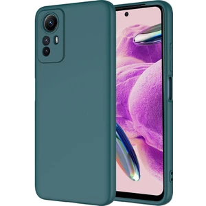 Xiaomi Redmi Note 12S Kılıf Mara Lansman Kapak-Koyu Yeşil
