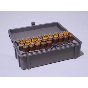 Aa Pil Kutusu 48'li Sandık Görünümlü Dekoratif Gri