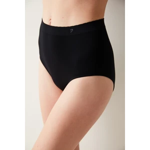 Nu Basic Yüksek Bel Siyah Slip Külot