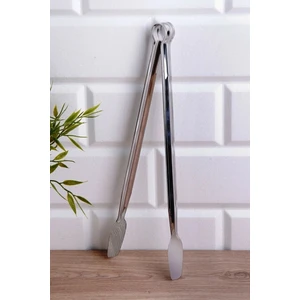 Kitchen Damys Paslanmaz Çelik Izgara Maşası 22 cm Kızartma ve Servis Maşası