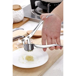 Mis Kitchen Pratik Sarımsak Ezeceği - Çelik Sarımsak Ezici Pres Hazneli