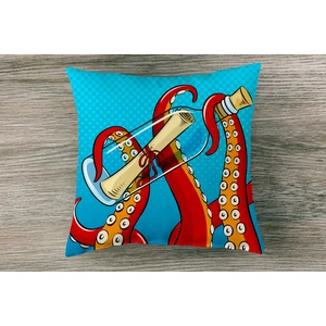Rosie Art Popart Ahtapot Yastık Kılıfı