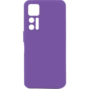 ZORE Tcl 30 Plus Kılıf Biye Silikon-Mor