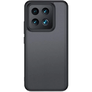 ZORE Xiaomi Mi 14 Kılıf Sert Pc Arka Yüzey Wireless Şarj Özellikli Flet Magsafe Kapak-Siyah