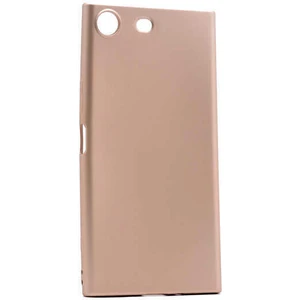 Sony Xperia M5 Kılıf Premier Silikon Kapak-Gold