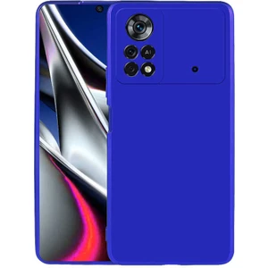 Xiaomi Poco X4 Pro 5g Kılıf Premier Silikon Kapak-Saks Mavi