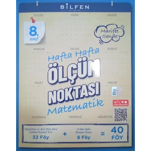Bilfen Yayıncılık 8.sınıf Matematik Ölçüm Noktası
