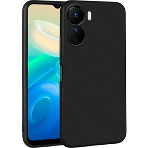 Vivo Y16 Kılıf Premier Silikon Kapak-Siyah