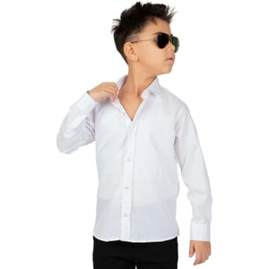 Mnk Baby & Kids Düz Renk Erkek Çocuk Gömlek MNK0575