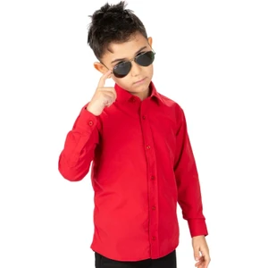 Mnk Baby & Kids Düz Renk Erkek Çocuk Gömlek MNK0575