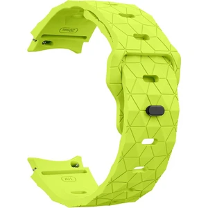 Samsung Galaxy Watch 7 40 44 mm Silikon Kordon Geometrik Desenli Spor Tasarım Premium Kayış