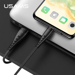 Samsung Uyumlu, Örgülü Bakır Telli Hızlı Şarj Kablosu 2A (1.2 Metre) Akıllı Şarj Kablosu