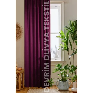 Shy Tekstil Acı Kahve Blackout Fon Perde