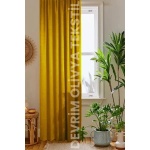 Shy Tekstil Acı Kahve Blackout Fon Perde