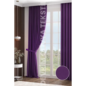 Shy Tekstil Bej Blackout  Fon Perde