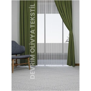 Shy Tekstil Bej Blackout  Fon Perde