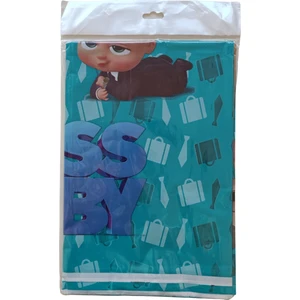 Ngüzel Party Patron Bebek Boss Baby Masa Örtüsü