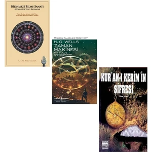 Kur'an-I Kerim'in Şifresi Ömer Çelakıl + Bilinmezi Bilme Sanatı (Astrolojide Temel Kavramlar) + Zaman Makinesi (Bu Set Yeni ve Eski Kitaplardan Oluşmaktadır)