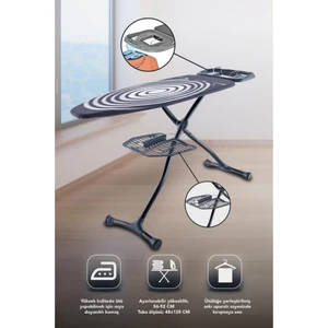 Diva Sepetli Ütü Masası Antrasit – UBS14012