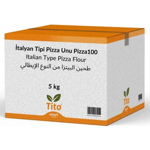 Pizza100 İtalyan Tipi 00 Pizza Unu 5 kg